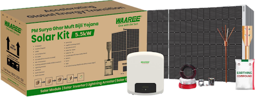 5 kW – 5.5 kW On-Grid Radiance Solar System